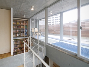 パッシブデザインの工夫1 RC外断熱工法・コンクリート住宅×「都市型パッシブデザイン」の工夫1